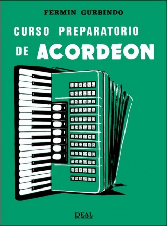 Fermn Gurbindo, Curso Preparatorio de Acorden Akkordeon Buch