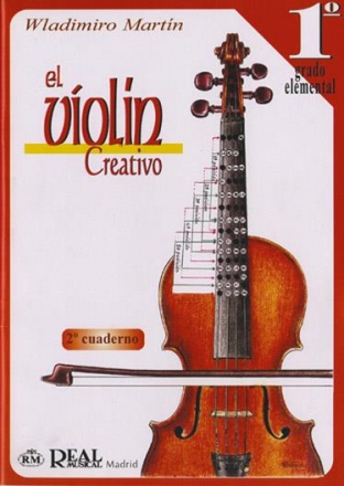 Wladimiro Martn, El Violn Creativo, Vol. 1 Grado Elemental- 2 Violine Buch