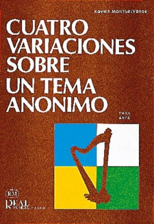 4 Variaciones sobre un tema annimo, para Arpa Harp Buch