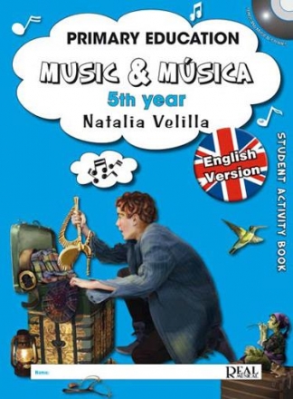 Natalia Velilla, Music & Msica Volumen 5 (Student Activity Book) Alle Instrumente Buch + DVD