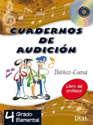 Ibez-Curs, Cuadernos De Audicin Vol. 4: Profesor  Buch + CD