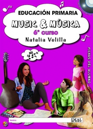 Natalia Velilla, Music & Msica Vol. 6: Fichas Del Alumno  Buch + DVD