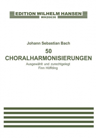 50 Choralharmonisierungen fr Gesang (mehrstimmig)