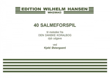 40 Salmeforspil Gemischter Chor Chorpartitur