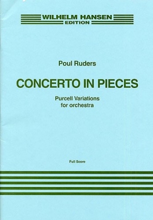 Poul Ruders, Concerto In Pieces Narration and Orchestra Partitur