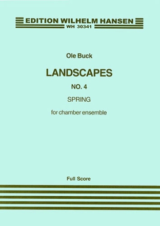 Spring - Landscapes no.4 for chamber ensemble score