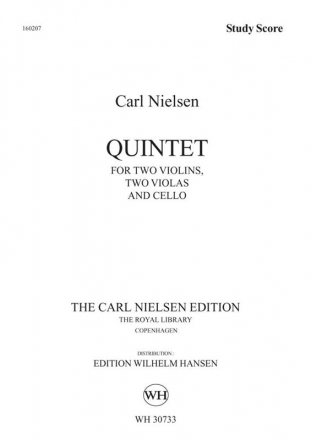 Carl Nielsen, Quintet String Quintet Studienpartitur