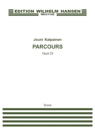 Jouni Kaipainen, Parcours Op. 23 Flute and Harpsichord Partitur