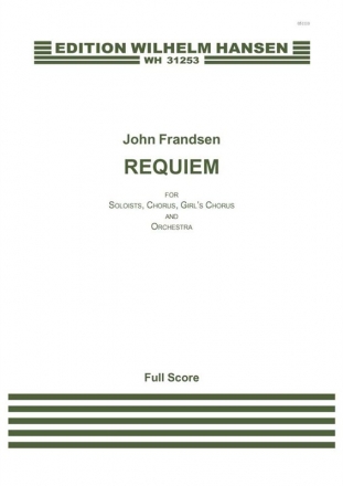 John Frandsen_Simon Grotrian, Requiem Mixed Choir [SATB] and Orchestra Klavierauszug