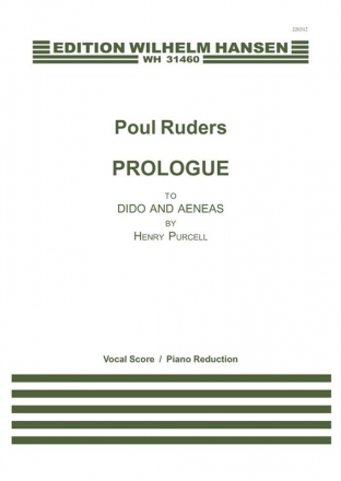 Henry Purcell_Poul Ruders_Nahum Tate, Prologue To Dido And Aenas Orchestra Partitur