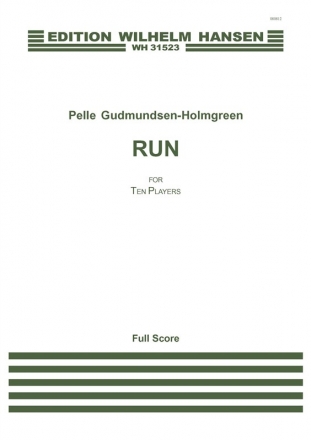 Pelle Gudmundsen-Holmgreen, Run Mixed Ensemble Partitur