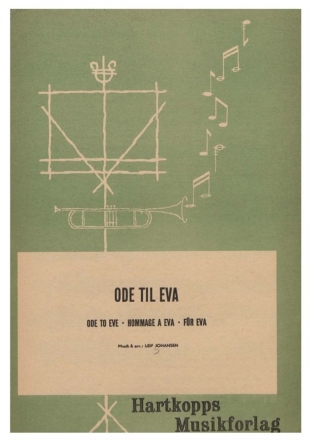 Leif Johansen, Ode Til Eva Violin, Viola, Cello, Double Bass, Guitar and Piano Stimmen-Set