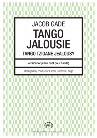 Tango Jalousie for piano duet score