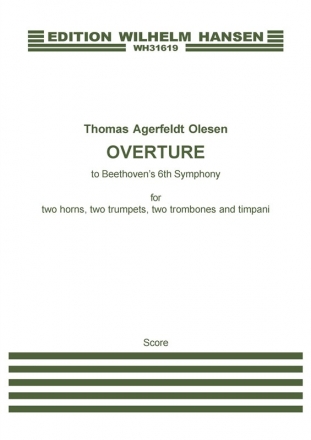 Thomas Agerfeldt Olesen, Overture Trumpet, Trombone and Timpani Partitur