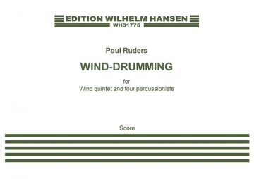 Poul Ruders, Wind-Drumming Orchestra Partitur