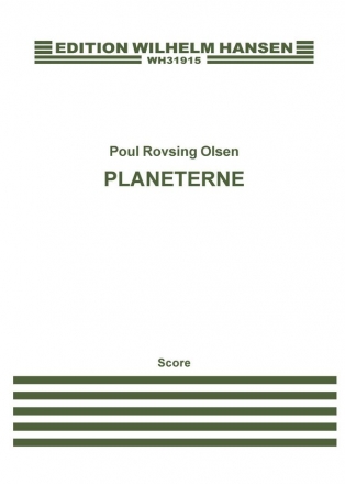 Poul Rovsing Olsen, Planeterne Op.80 Voice, Flute, Percussion, Viola and Guitar Partitur