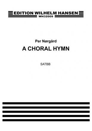 Per Nrgrd, A Choral Hymn Mixed Choir [SATBB] a Cappella Chorpartitur