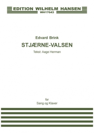 Edvard Brink_Aage Herman, Stjrne-Valsen Vocal and Piano Buch