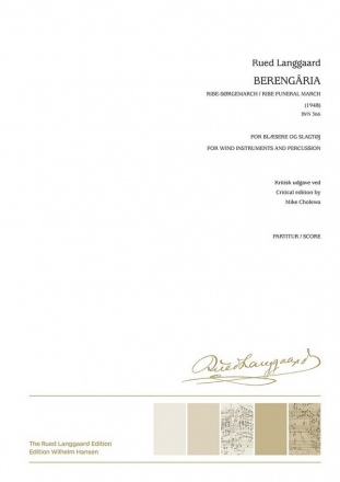 Rued Langgaard, Berengria Wind Ensemble Partitur