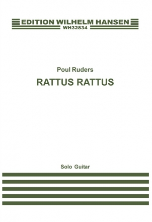 Poul Ruders, Rattus Rattus Gitarre Buch