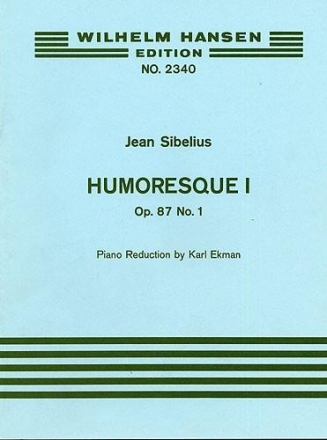 Humoreske Nr.1 op.87,1 fr Violine und Klavier