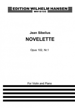 Novellette op.102 no.1 for violin and piano