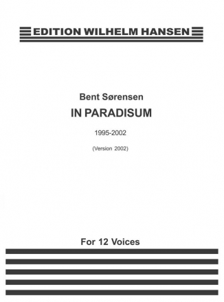 In Paradisum 1995-2002 for 12 voices score (la)