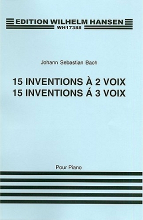 15 Inventions  2 Voix et 15 Inventions  3 Voix pour piano