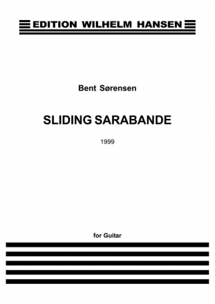 Bent Srensen, Sliding Sarabande Gitarre Buch