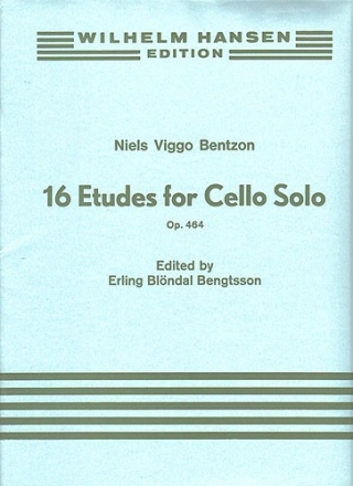 16 Etudes  op.464 for cello solo