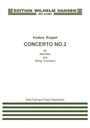 Anders Koppel, Concerto No. 2 For Marimba Marimba and Piano Buch