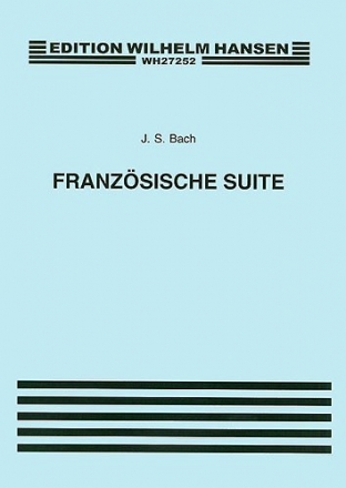 Franzsische Suiten Nr.1-6 fr Klavier