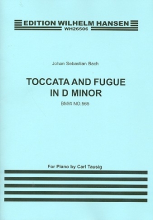 Toccata and Fugue in d Minor BWV565 for piano