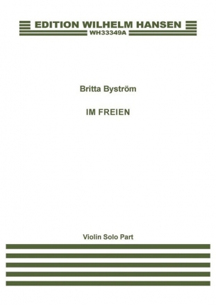 Britta Bystrm, Im Freien String Orchestra and Violin Part