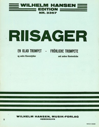 Knudge Riisager, Six Short Pieces For Piano Klavier Buch