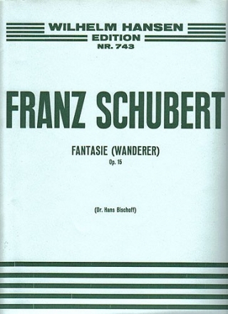 Fantasie (Wanderer) op.15 for piano Groformat