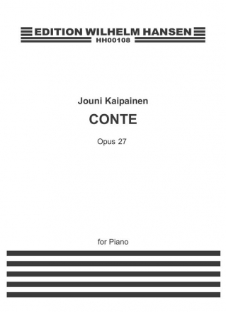 Jouni Kaipainen, Conte Op.27 Klavier Buch