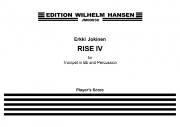 Rise IV Trumpet and Percussion Partitur