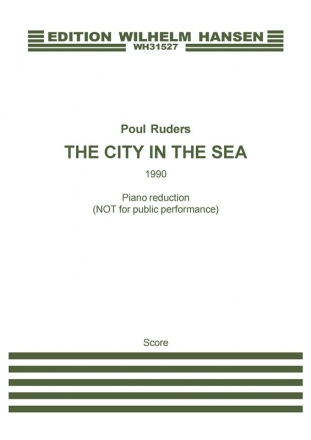 Poul Ruders_Edgar Allan Poe, The City In The Sea Piano and Orchestra Klavierauszug