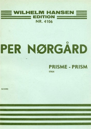 Per Nrgrd, Prism Chamber Ensemble Partitur