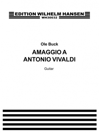 Ole Buck, Omaggio To Antonio Vivaldi Gitarre Buch