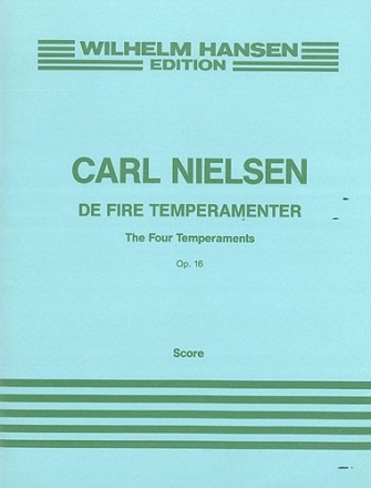 Carl Nielsen, Symphony No.2 'The Four Temperaments' Op.16 Orchestra Partitur