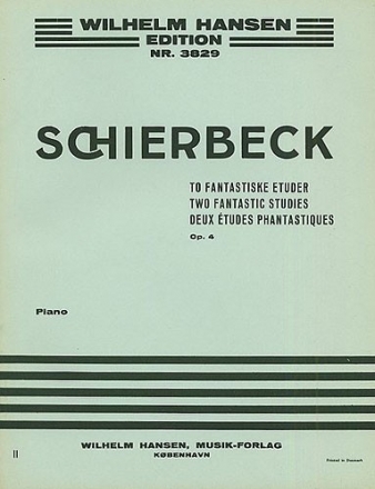 2 Fantastique Studies op.4 for piano