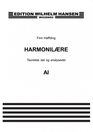 Finn Hoffding, Harmonilaere A1  Klavierauszug