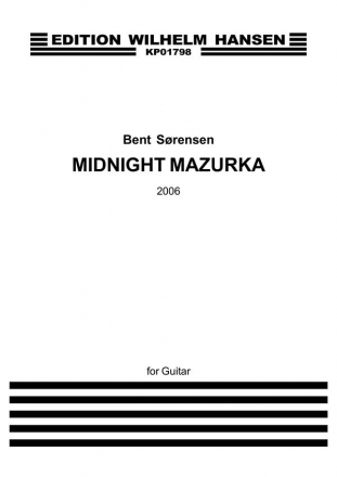 Bent Srensen, Midnight Mazurka Gitarre Buch