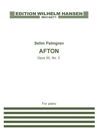 Selim Palmgren, Afton Klavier Buch