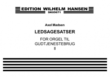 Ledsagesatser..Gudstj.Brug 2 Orgel Buch