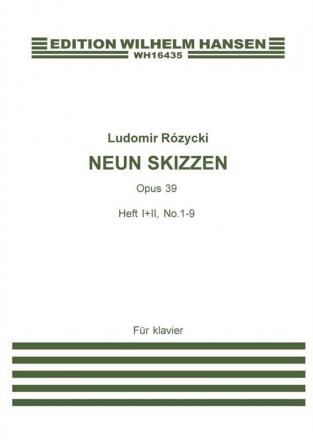 9 Skizzen op.39 no.1-9 fr Klavier