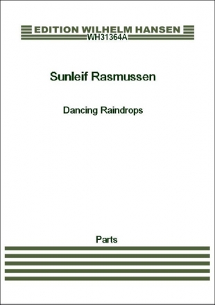 Sunleif Rasmussen, Dancing Raindrops Clarinet, Cello and Piano Stimmen-Set