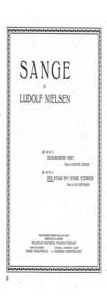 Ludolf Nielsen, Der Star Syv Store Stjerne Vocal and Piano Buch